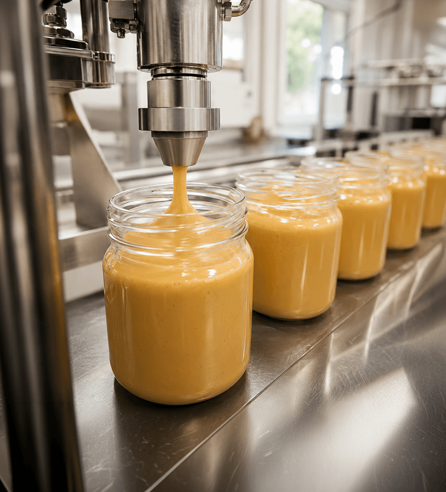 Paste(Hot/Cold) Packing Solution for Jars