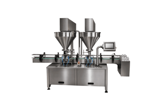 KI-AAF2H Automatic Double Head Servo Driven Auger Filling Machine