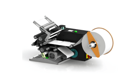 KI-SRSL Semi-Automatic Wrap Round Sticker Labelling Machine