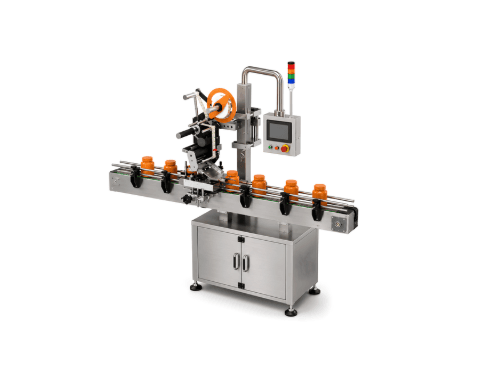 KI-ATSL Automatic Top Side Sticker Labelling Machine
