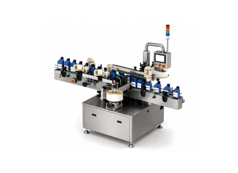 KI-ABFSL Automatic Front Back Sticker Labelling Machine