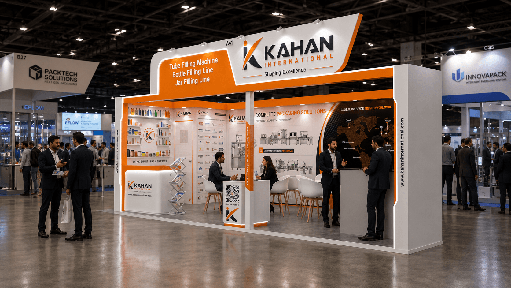 Exhibitions background