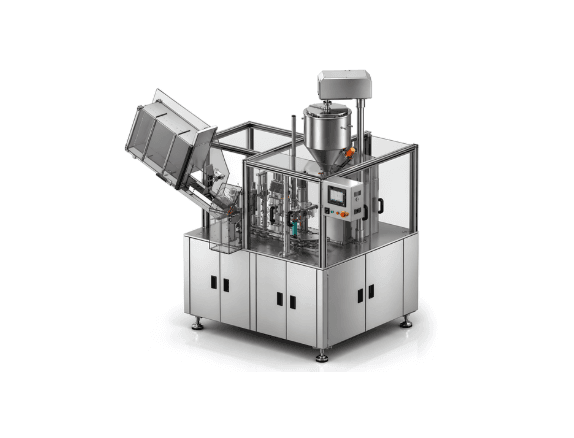 KI-ALTF60(COMBO) Automatic Single Head Linear Tube Filling Machine (60 TPM)