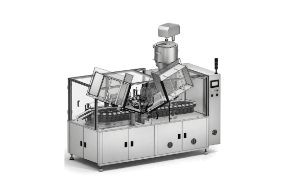 KI-ALTF150 Automatic Double Head Linear Servo Driven Tube Filling Machine (150 TPM)