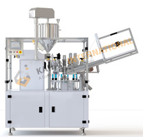 KI ARTF40 Single Head Rotary Tube Filling Machine