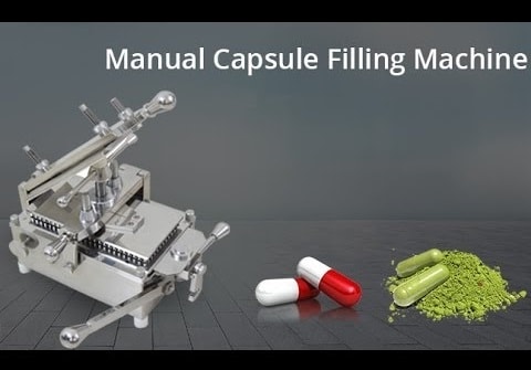 KI-MCF Manual Capsule Filling Machine