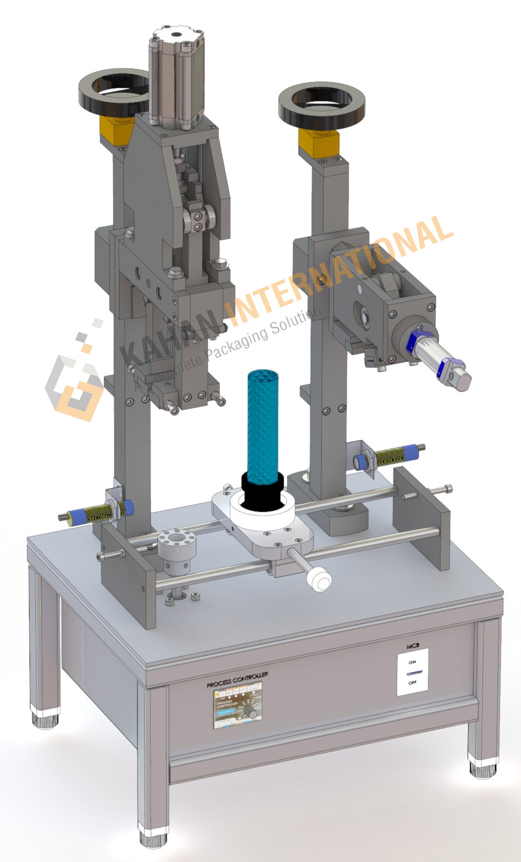 KI-STCTC TableTop Collapsible Tube Crimping Machine