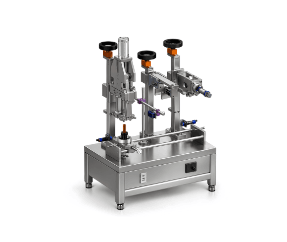 KI-STCTC (Press + Fold + Code) Semi-Automatic Collapsible Tube Crimping Machine