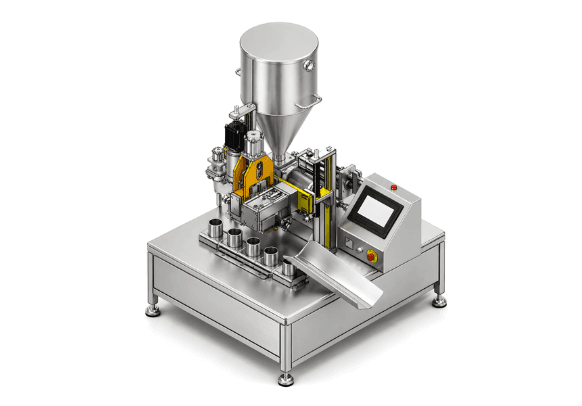 KI-R&D Semi-Automatic Tube Filling and Hot Air Sealing Machine (TableTop)